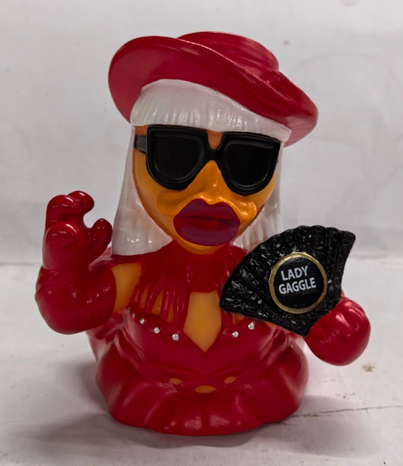 Lady Gaggle Rubber Duck