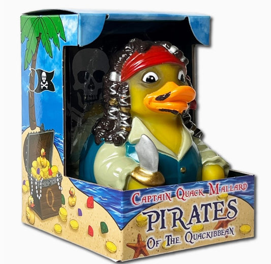Captain Quack Mallard, Pirate of the Quackibeean Rubber Duck