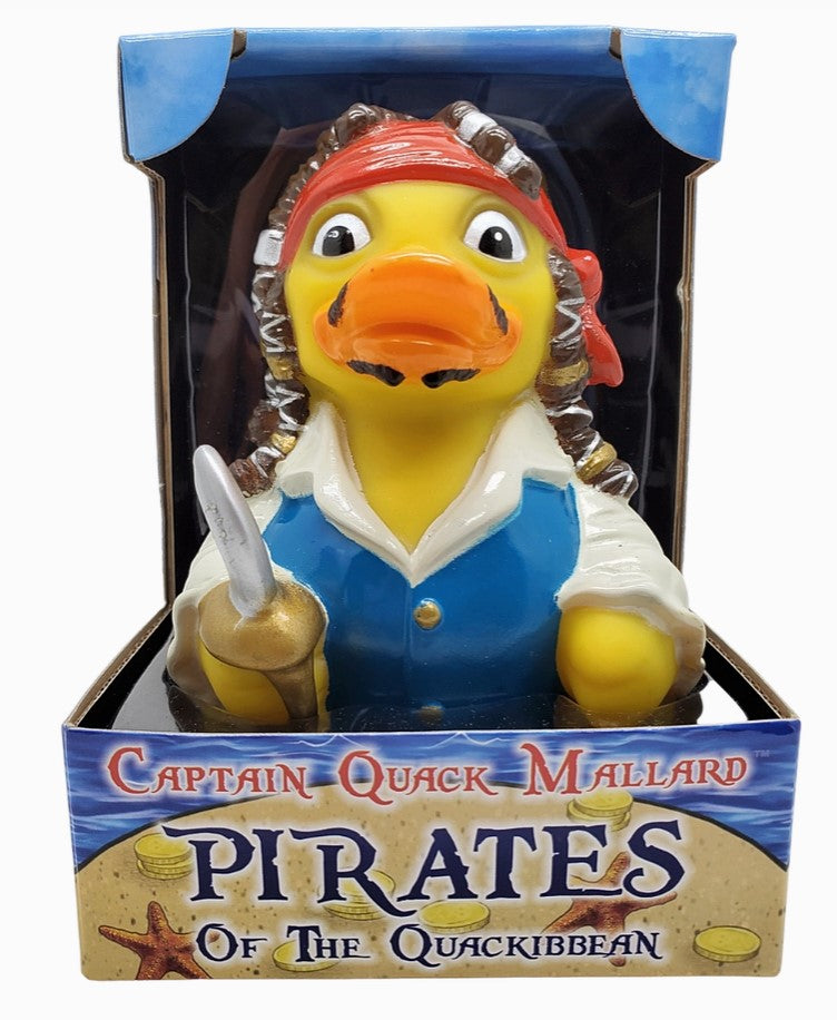 Captain Quack Mallard, Pirate of the Quackibeean Rubber Duck