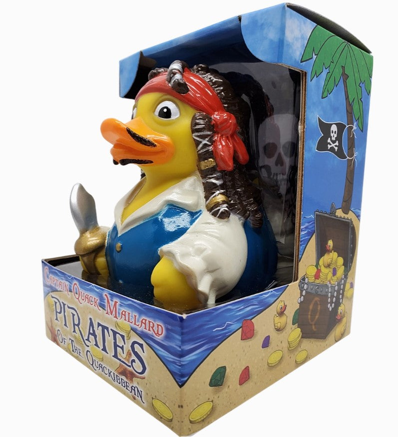 Captain Quack Mallard, Pirate of the Quackibeean Rubber Duck