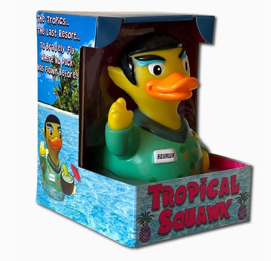 Tropical Squawk Limited Edition Rubber Duck