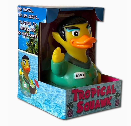 Tropical Squawk Limited Edition Rubber Duck
