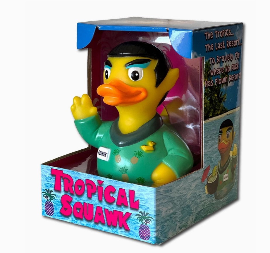 Tropical Squawk Limited Edition Rubber Duck