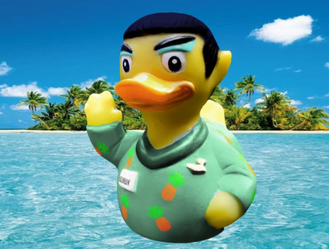 Tropical Squawk Limited Edition Rubber Duck