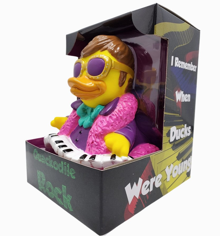 Quackodile Flock Rubber Duck