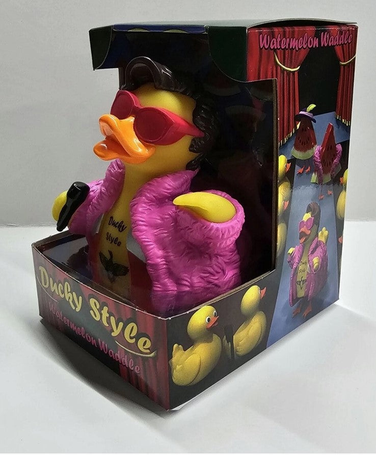 Ducky Style - Watermelon Waddle Rubber Duck
