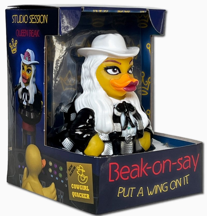Beak-On-Say - "Put A Wing On It" Rubber Duck
