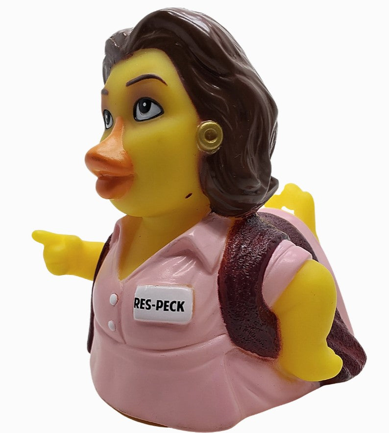 Queen of Soak – R-E-S- Peck Bath Toy Rubber Duck