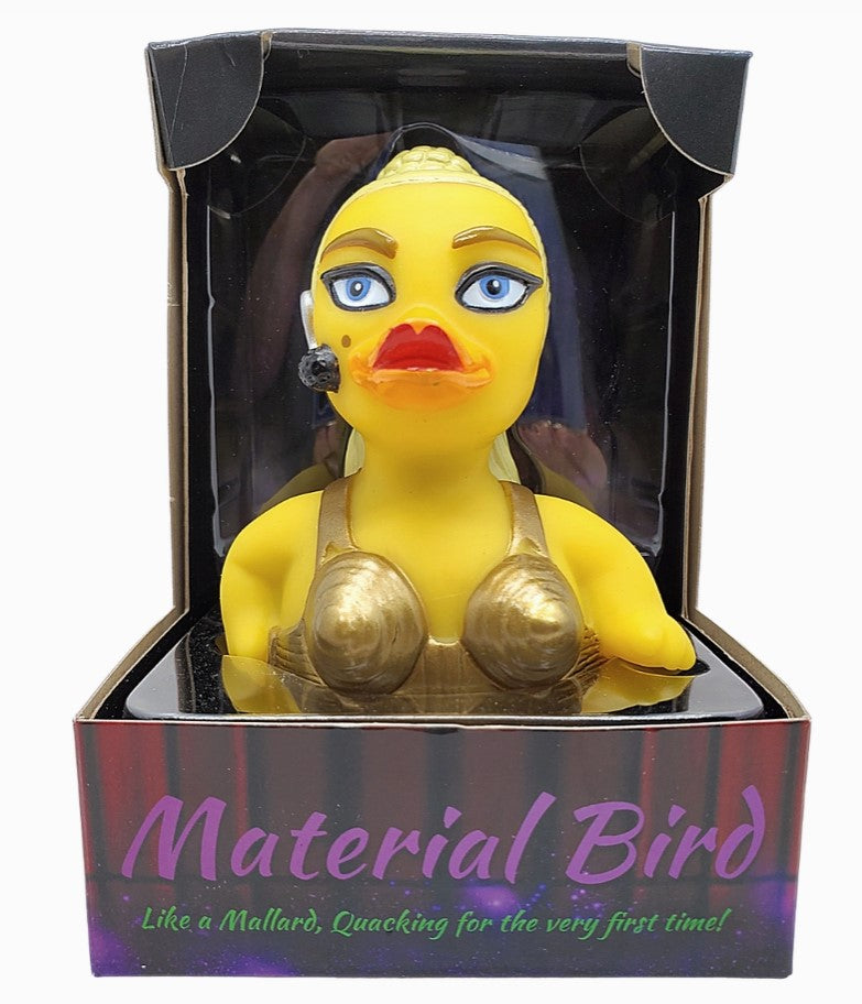 The Material Bird Rubber Duck