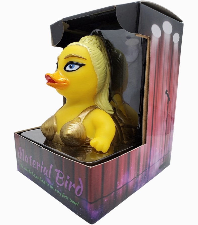 The Material Bird Rubber Duck